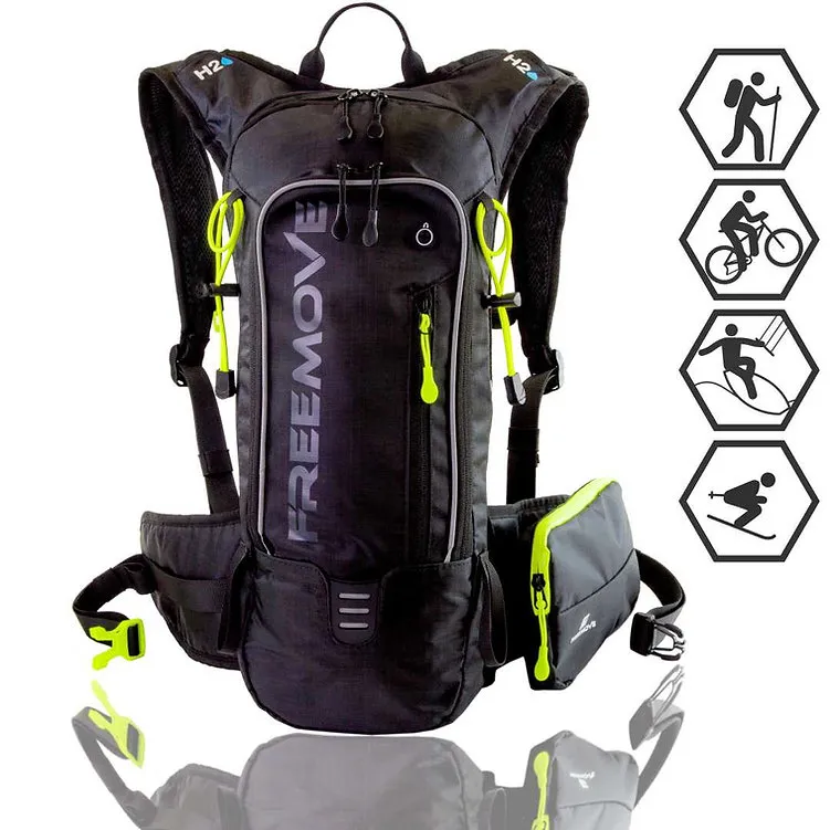 Športni nahrbtnik Freemove 10L – lahek, kompaktni in vsestranski nahrbtnik za pohodništvo, kolesarjenje in vsakodnevno uporabo. Na voljo pri SportR.si.