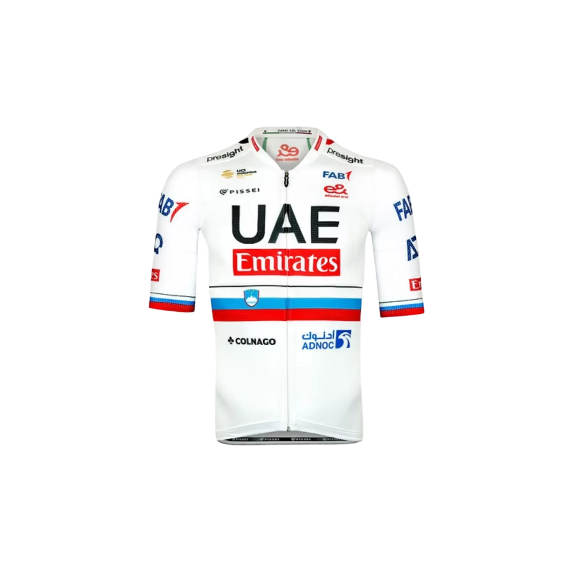 PISSEI UAE Team Magistrale Official 2023 – moški kolesarski dres ekipe UAE Team Emirates. Na voljo pri sportR.si.