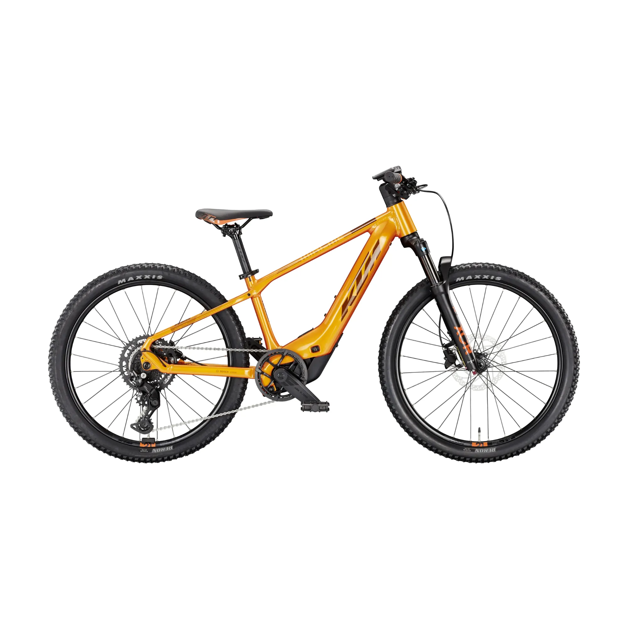 Električno otroško kolo KTM Macina Mini Me SX 24 – aluminijast 24″ okvir, Bosch Performance SX motor, 400 Wh baterija, zračna 80 mm vilica | sportR.si