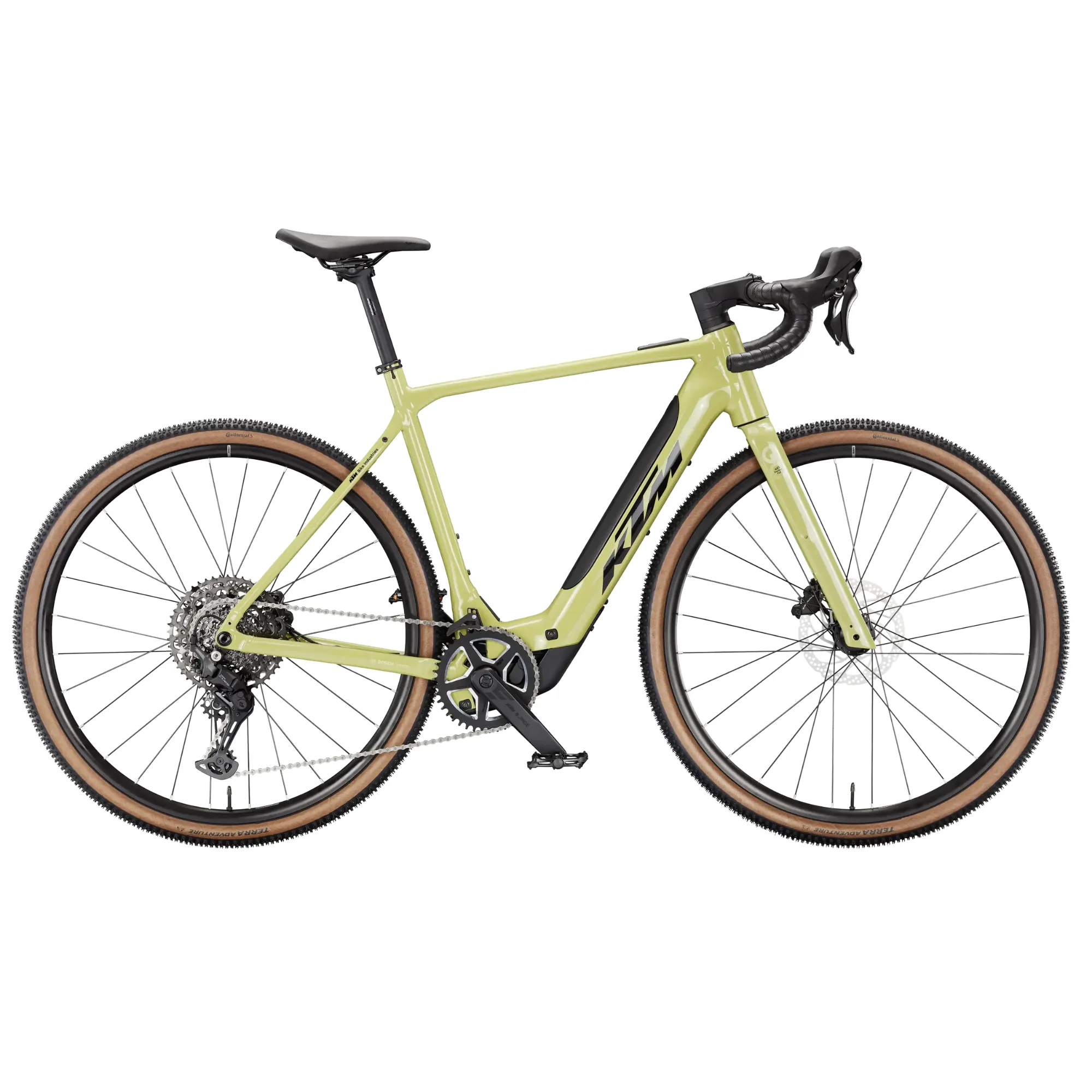 Električno gravel kolo KTM Macina Gravelator SX 20 – aluminijast okvir, karbonska gravel vilica, Bosch Performance SX motor 55 Nm, 400 Wh baterija | sportR.si