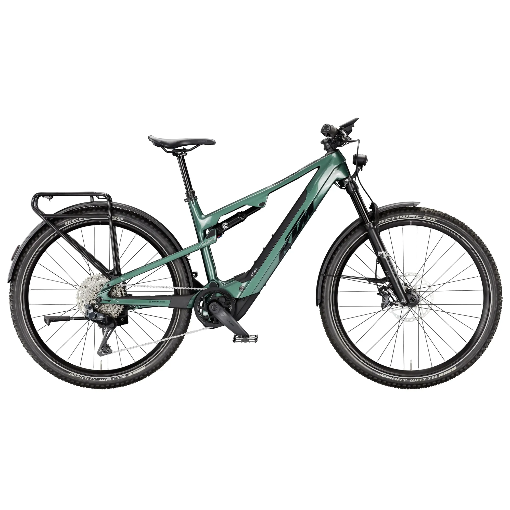Električno gorsko kolo KTM Macina Chacana 891 LFC Di2 – vsestransko polnovzmeteno e-MTB z Bosch CX motorjem, 750 Wh baterijo in Shimano Di2 | sportR.si