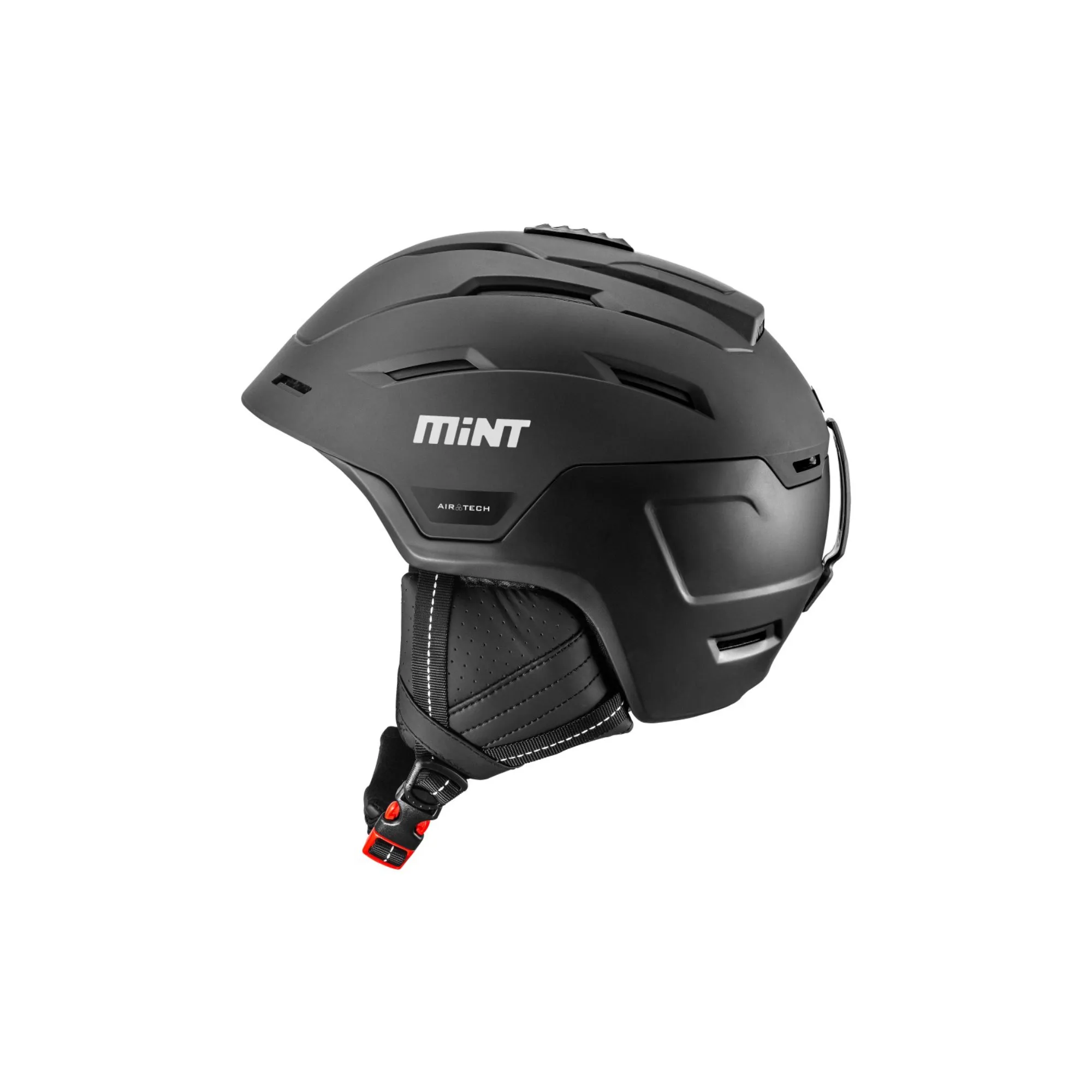 Smučarska čelada Mint Airtech Matte Black – lahka in zračna čelada za varno smučanje | sportR.si