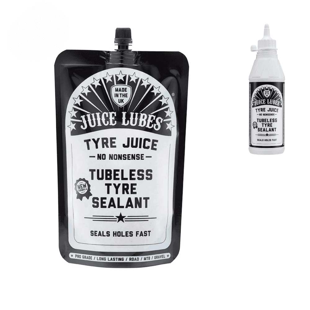 Juice Lubes Tyre Juice, tesnilna tekočina – kakovostna kolesarska oprema in izdelki za vrhunsko izkušnjo