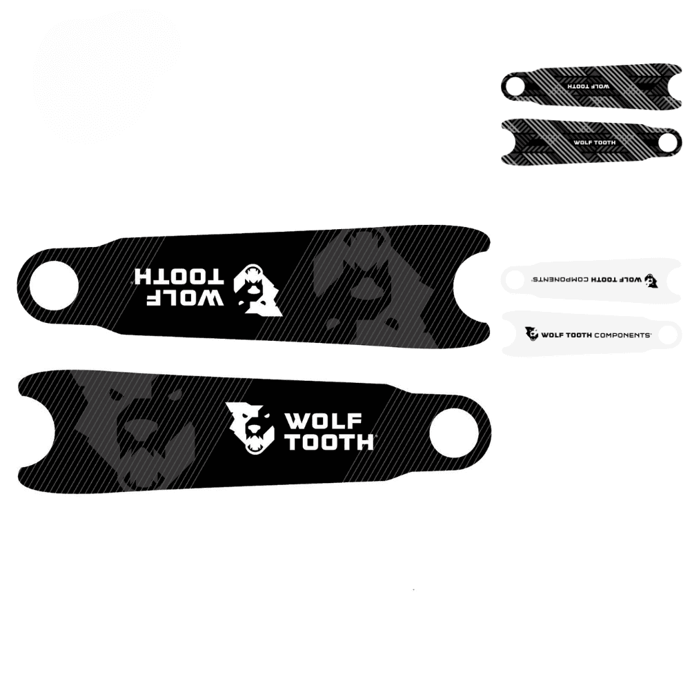 Wolf Tooth Crankskins folija za gonilke – kakovostna kolesarska oprema in izdelki za vrhunsko izkušnjo