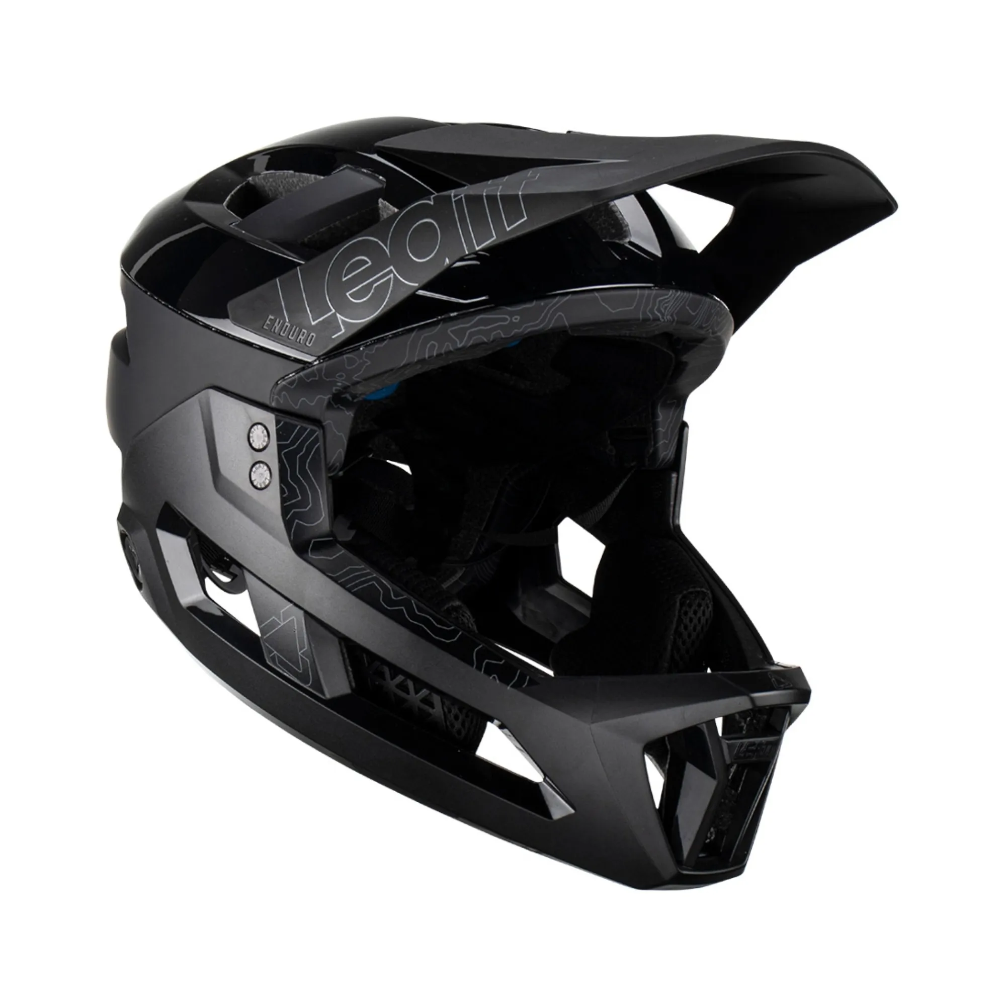 Domov 35 | Kolesarska čelada Leatt MTB Enduro 3.0 V23 Stealth – 3-v-1 enduro čelada z odstranljivim ščitnikom za brado | sportR.si