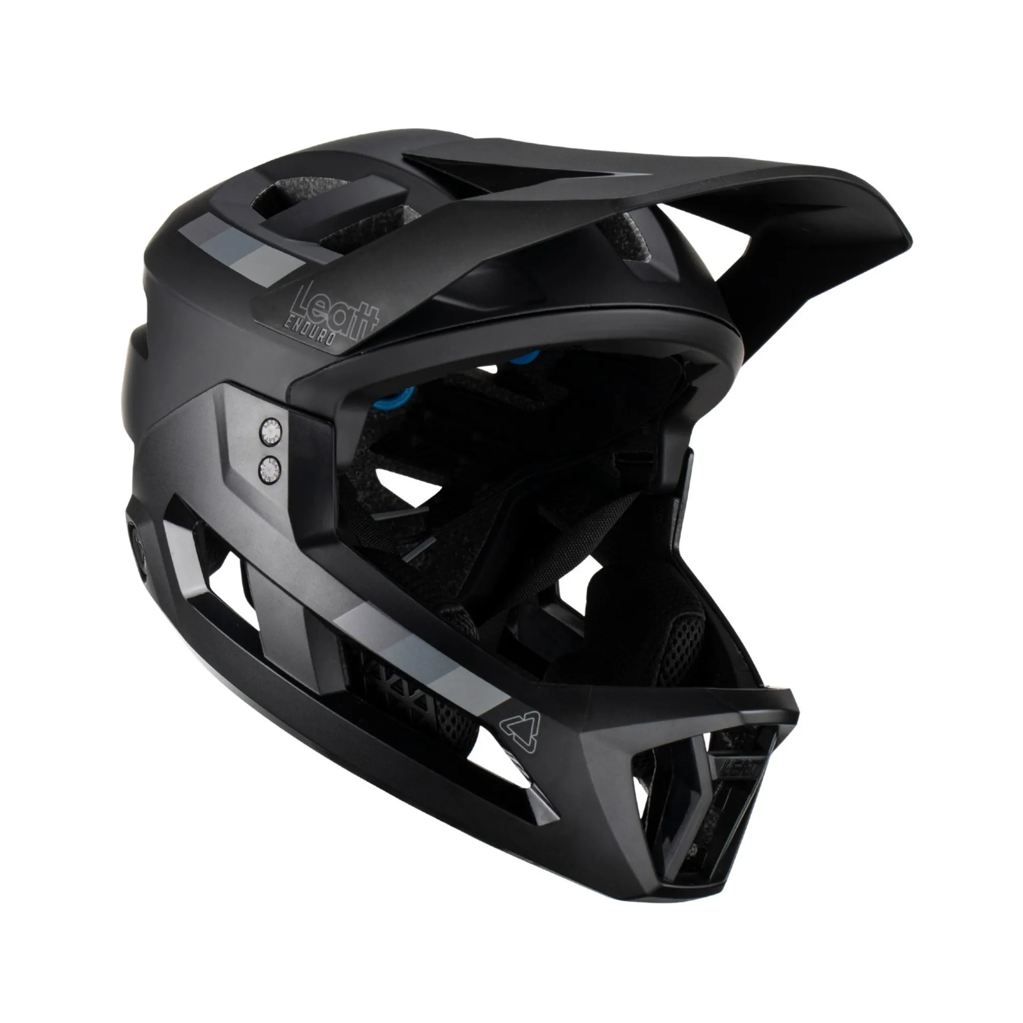 Domov 33 | Kolesarska čelada Leatt MTB Enduro 2.0 V23 Stealth – vsestranska 3-v-1 prilagodljiva čelada za enduro in trail | sportR.si